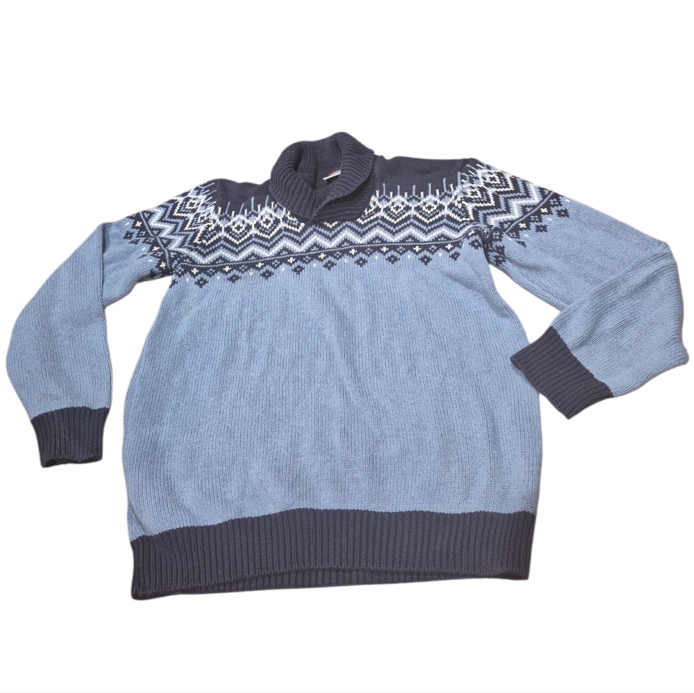 Gymboree Blue Patterned Sweater